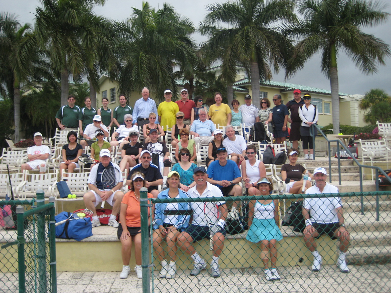 Tennis Cruise participants